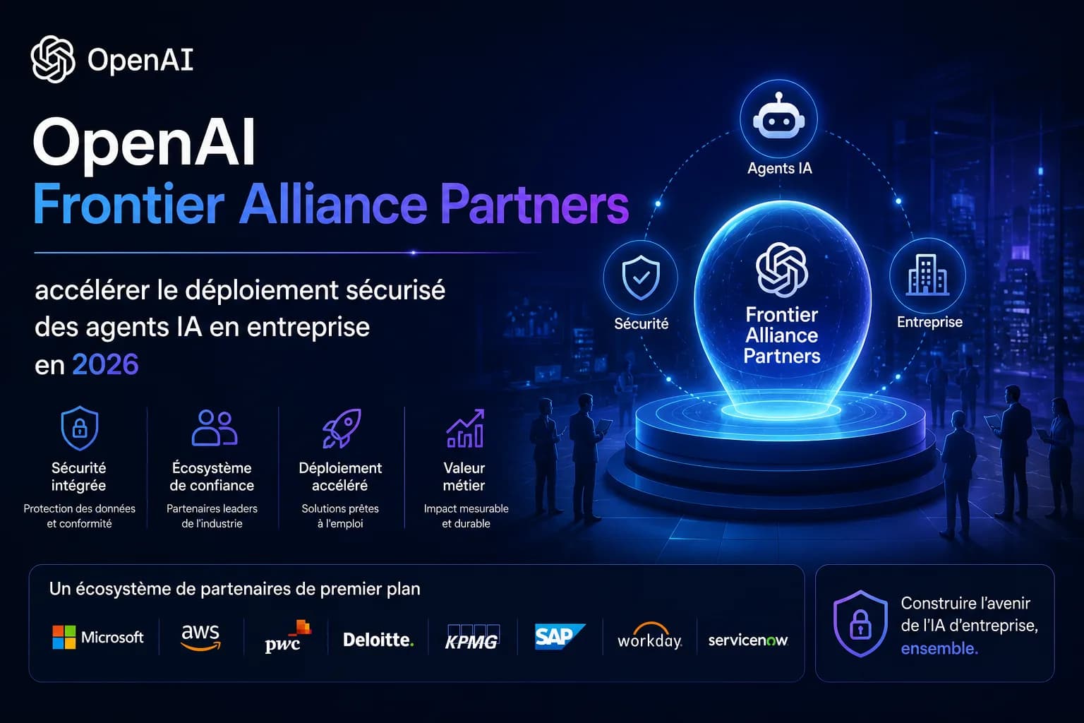 OpenAI Frontier Alliance Partners : accélérer le déploiement sécurisé des agents IA en entreprise en 2026